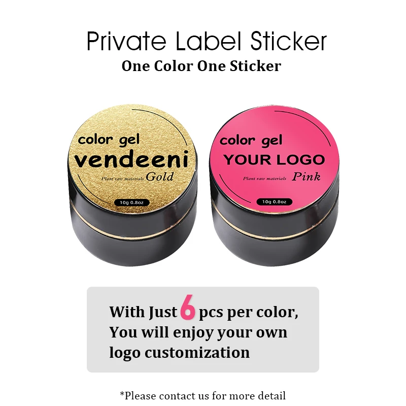 Custom Private Label 12 Color Nail Painting Gel Soak Off LED Vegan Nail Polish Gel Paint For Nail Art