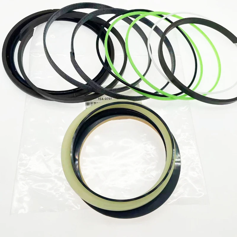 Excavator Parts Engine Boom Cylinder Seal Kit 154-0761 7Y-4698 for Caterpillar Excavator Arm Bucket Oil Seal Kit 320L 325B 325L