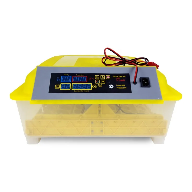 HHD 48 Eggs Incubator Controller Hatching Eggs Solar Powered With Rolling Eggs And Temperature Display