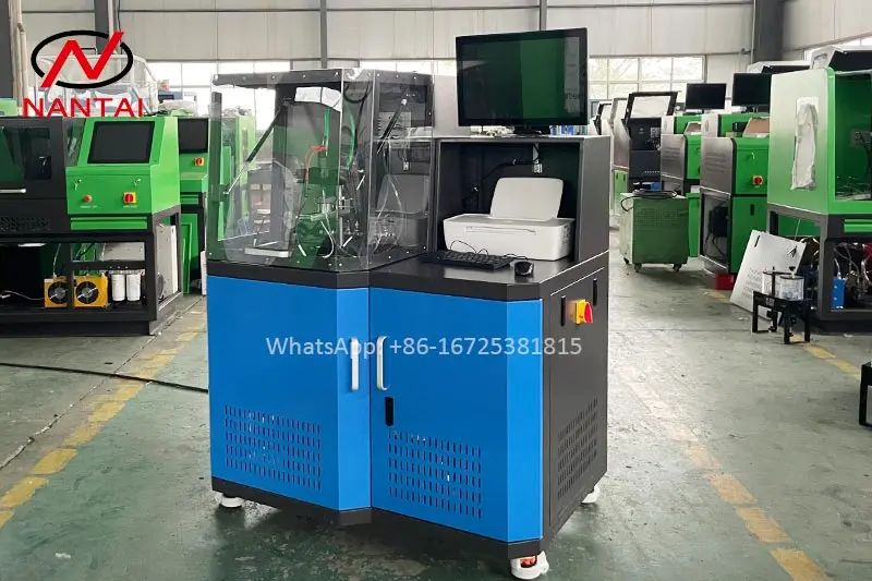 NANTAI NTI1000 NEW Design Diesel Injector Nozzle Test Bench Tester Common Rail Injector Test Bench with Printer QR Coding BIP