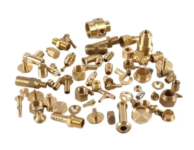 Micro CNC Machining Services for Brass Parts Featuring Polishing Plating Powder Coating Finishes Using Precious Metals
