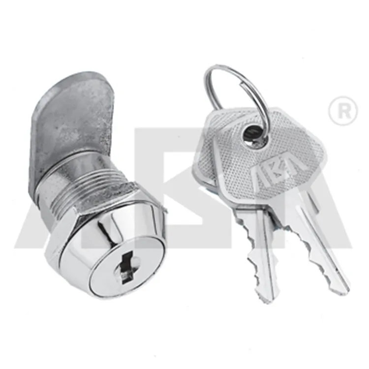 Customized Safe furniture cabinets Security Flat Key Cam Lock for Boxes