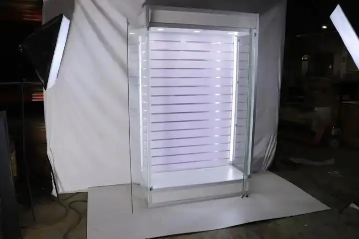 Interior Design Smoke Shop Showcase Mobile Display Counter Furniture For Shops Display cabinets