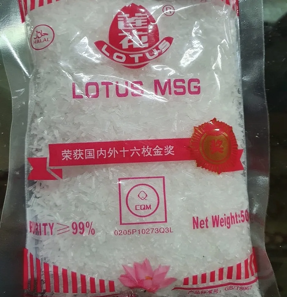  Halal food MSG lotus brand мононатриевый глутамат 99% для приготовления приправ