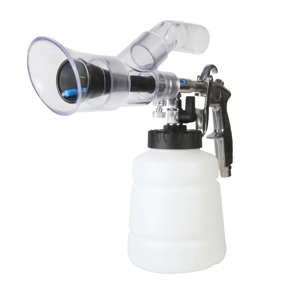 High-Pressure Turbo Cleaning Gun with Adjustable Valve Control for Car Detailing