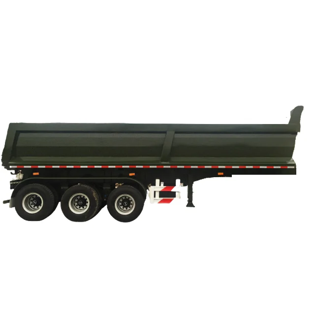 Vehicle Master 3 Axle 4 Axle 60 Ton 100 Ton howo dump truck semi-trailer Dump Tipping Semi Trailer