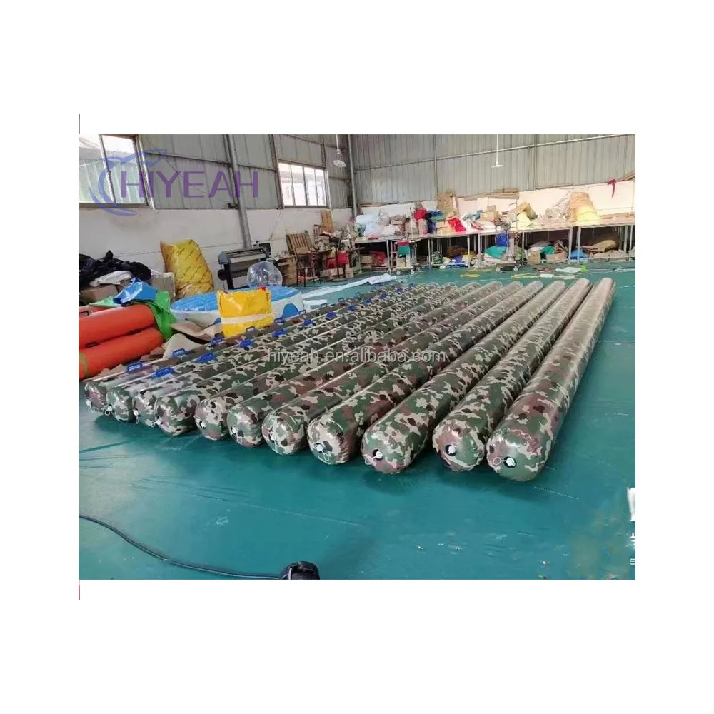 Unique design games amazing inflatable paintball bunker gun equipment for sports field