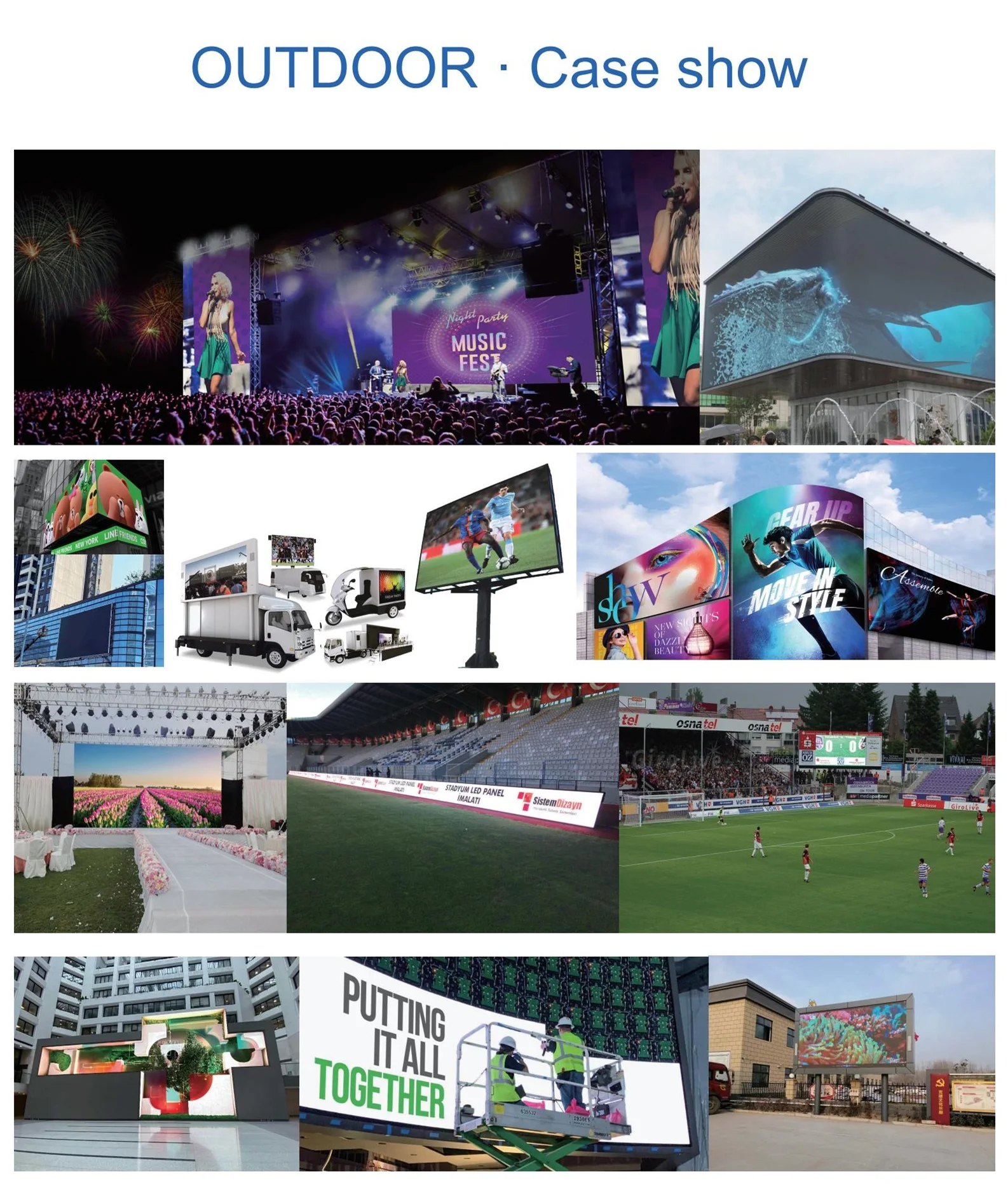 P1.2 P1.5 P1.6 P1.8 P2 P2.5 P2.6 P2.9 UHD indoor large led screen/led display video wall