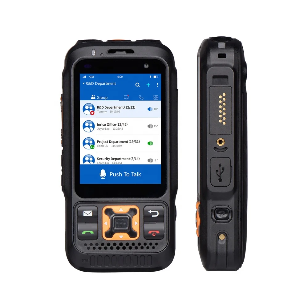 Лидер продаж, Модная Портативная рация Inrico S100 с сенсорным экраном 2,8 дюйма, две карты, Wi-Fi, мобильный телефон с рацией