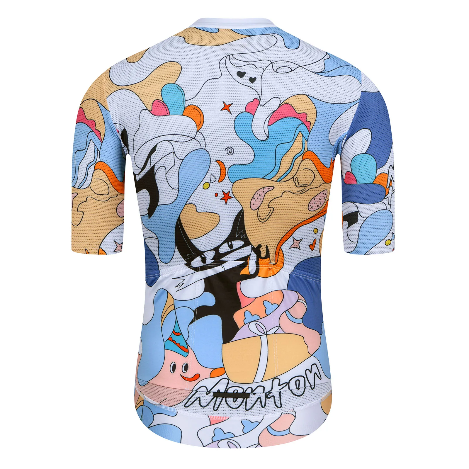 Monton Cycling Sportswear Jersey Fit Quickly Speed Professional Good Value Cycling Jersey Factory OEM Customization Race Clothes