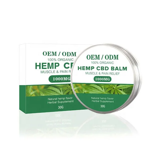 All Natural Ointment Extract, Relieves Body Discomfort, High Quality Hemp Balm