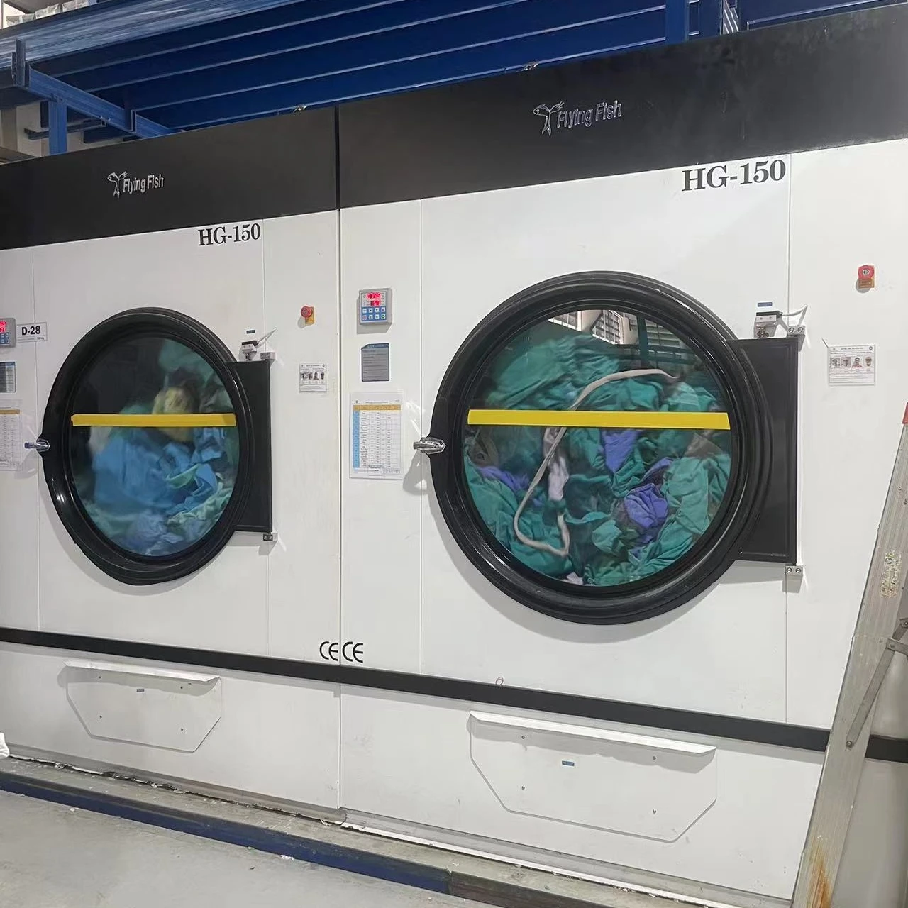 Industrial Clothes Dryer Machine 30kg Commercial Laundry Electric Heating Tumble Dryer