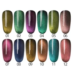 Magnetic uv gel polish UV LED crystal nails uv gel cat eyes gel nail polish