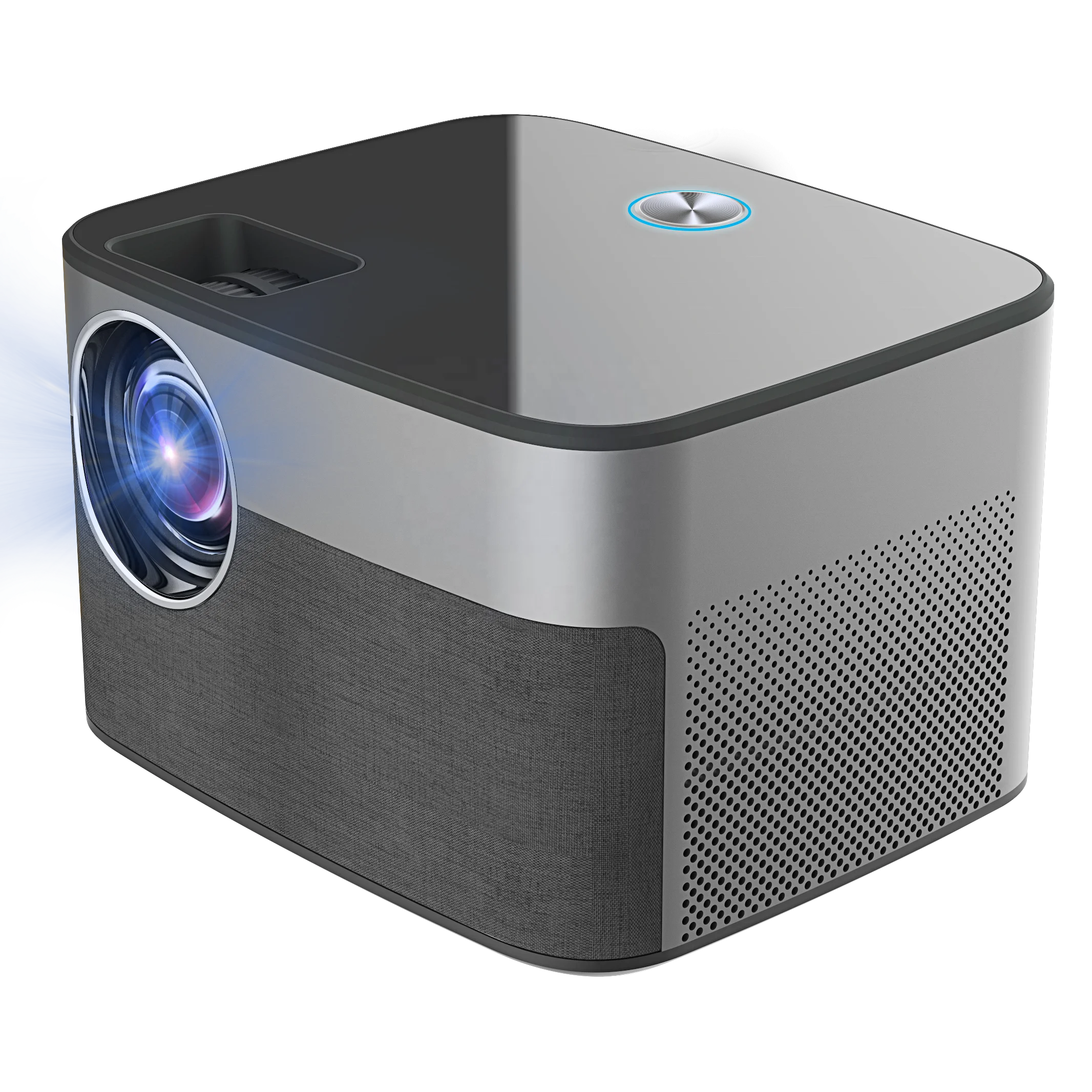 DLP Portable Full HD 1080P Android 9.0 Smartphone WIFI Wireless Screen Home Theater Projector