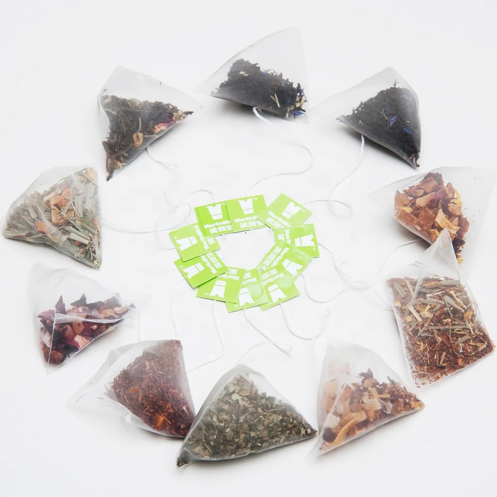 Customized flavored tea with line and tag chai Tea Bags hotel tea bags