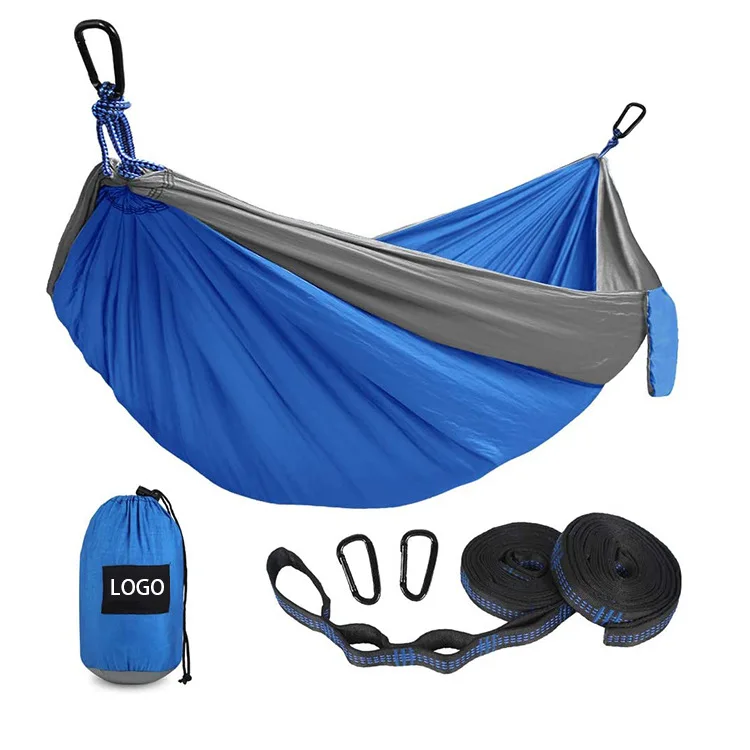 Camping Hammock Double Lightweight Hammock with Hanging Ropes for Backpacking Hiking Travel Beach Garden
