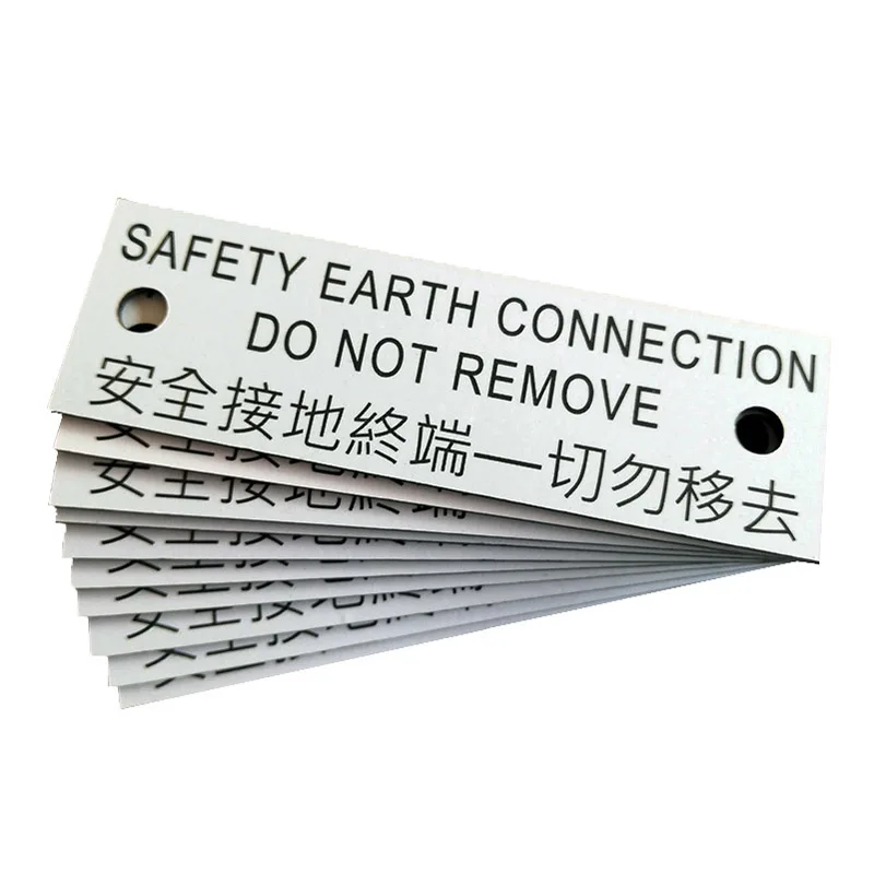 Wholesale custom ABS plastic sheet for engraving traffolyte label with adhesive