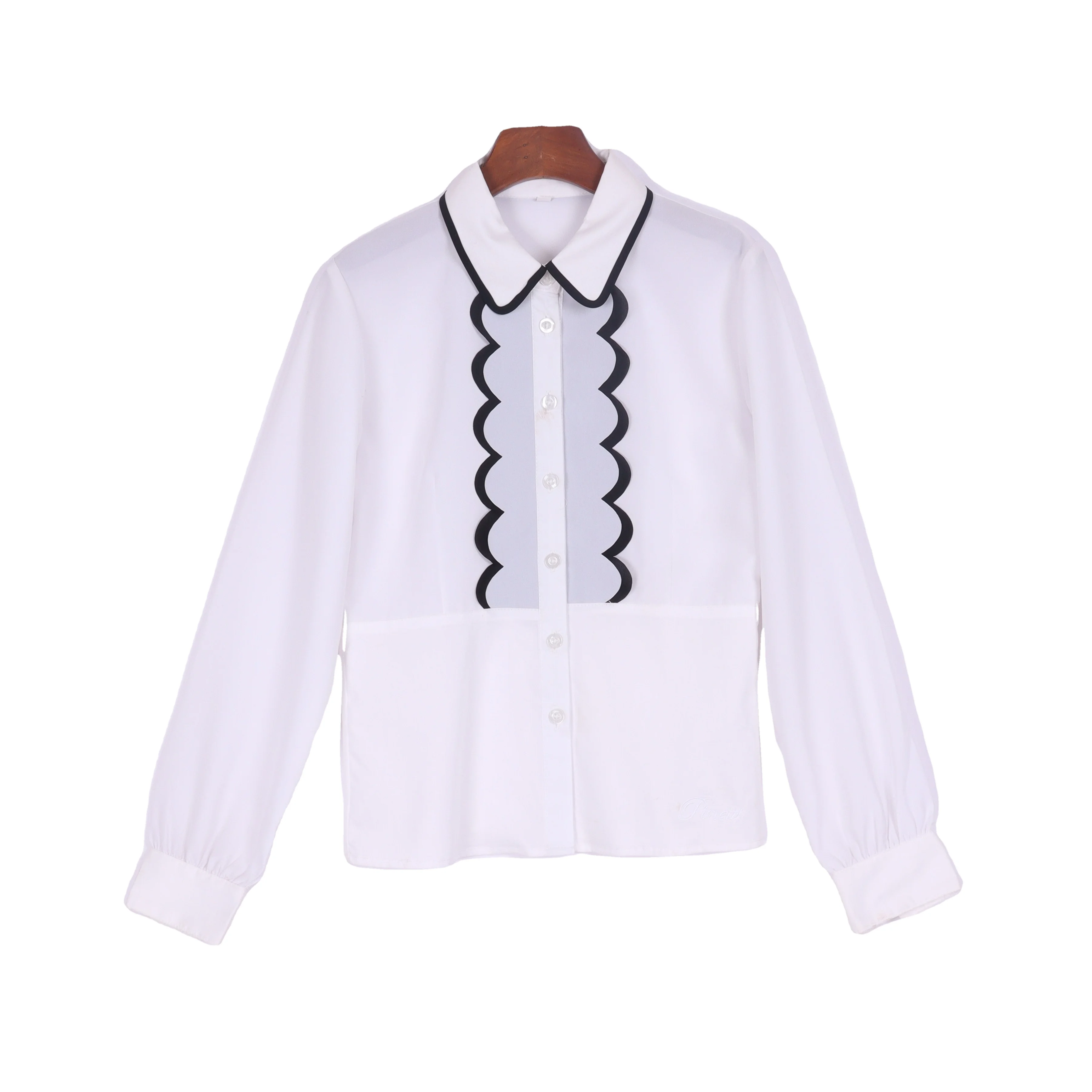 Children White Blouses for Girls Design Korean Primary High School Uniforms School Blouses School Shirts