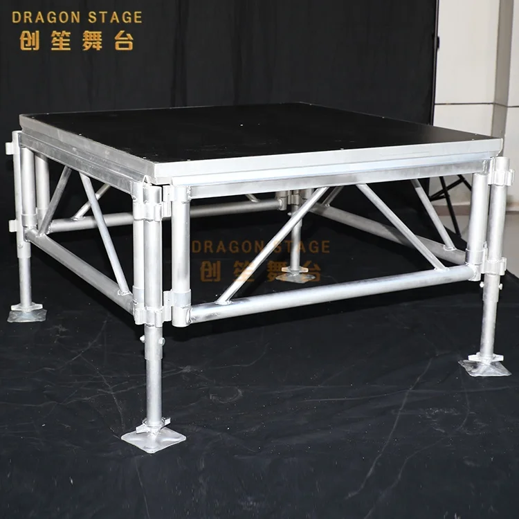 Dragonstage outdoor Aluminum mobile Portable assembly event music Stage platform deck Podium