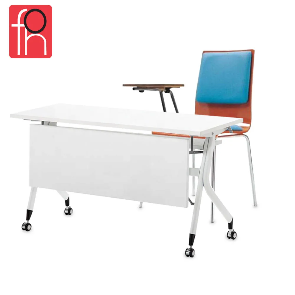 
 Школьная мебель исследования тренажерный зал подушка стул с Деревянный планшет для встречи (FOH XM52)   (60573977485)