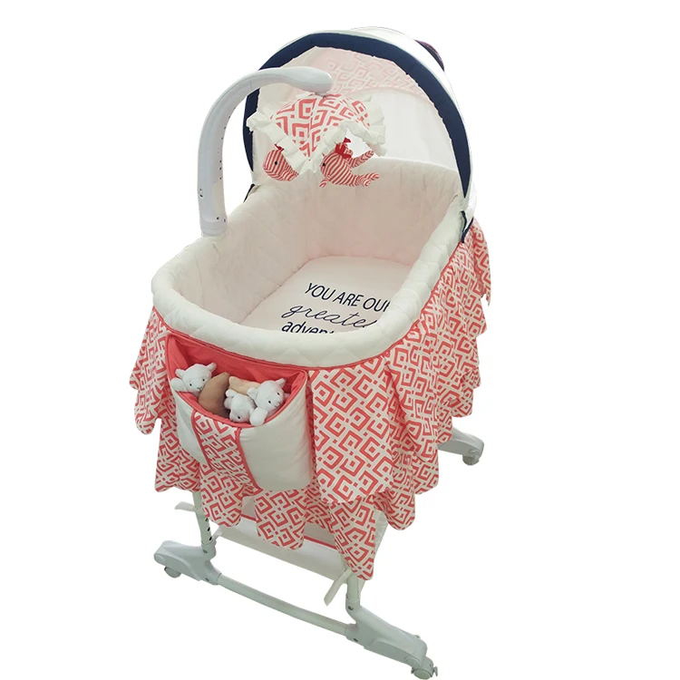
Lovely And Practical Baby Bed With Movable And Detachable 