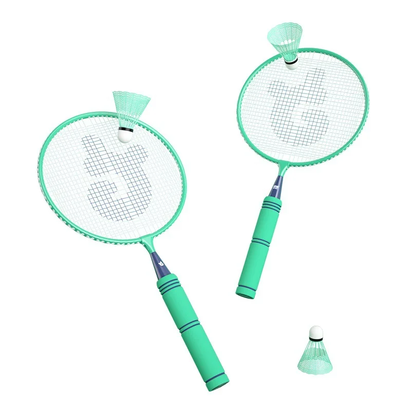OEM Factory Price High-Tension Badminton Racket Training Equipment for Kids for Home and Campus Use
