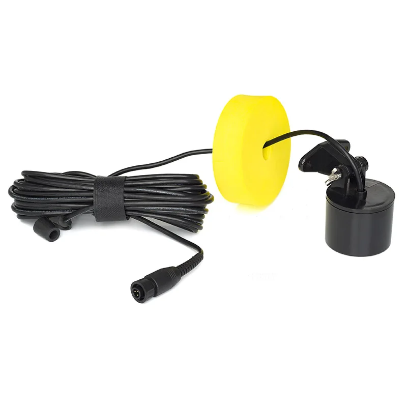 Phiradar Portable wired Fish Finder Ice Fishing Sonar Sounder Alarm Transducer Fishfinder 0.6-100m Fishing Echo Sounder