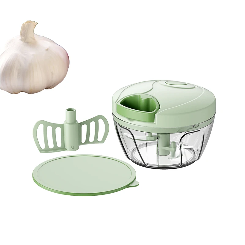 Hot Selling Handheld Plastic Manual Juicer String Garlic Onion Cutter Vegetable Fruit Pull Chopper Fruit & Vegetable Tools