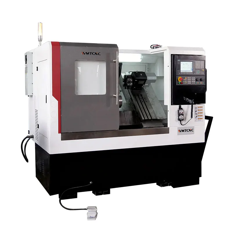 Inclined bed cnc lathe CK35L torno cnc turning center machine  2 axis slant Bed lathe cnc machine