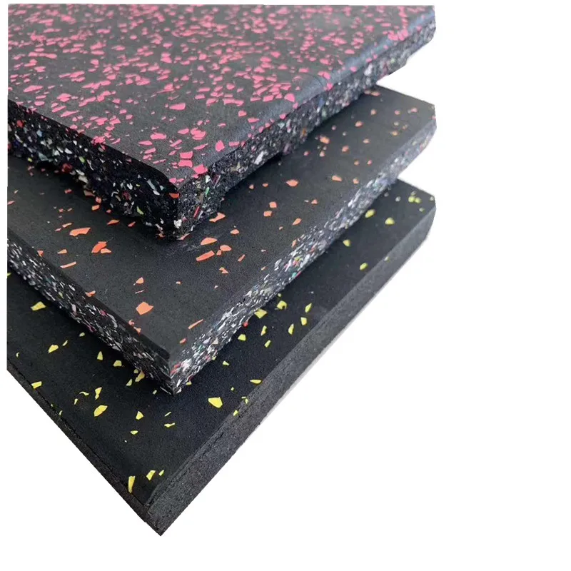 Crossfit Rubber Matting Indoor Gym Rubber Floor Tiles