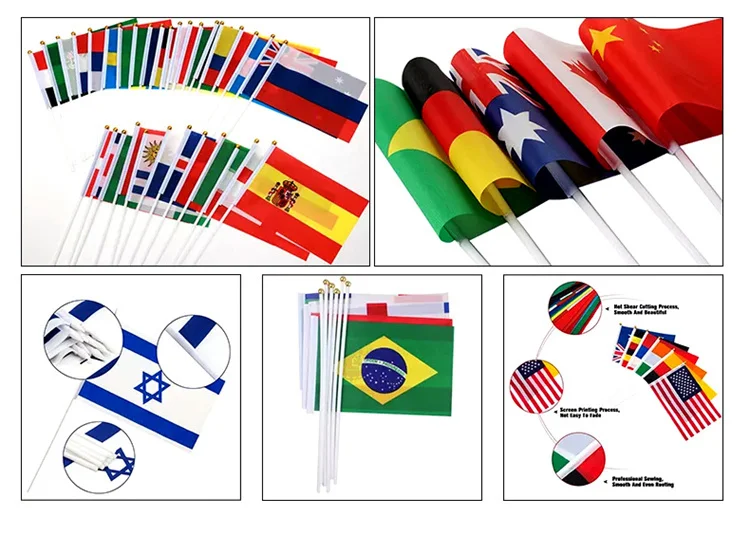 hand held flags (4)