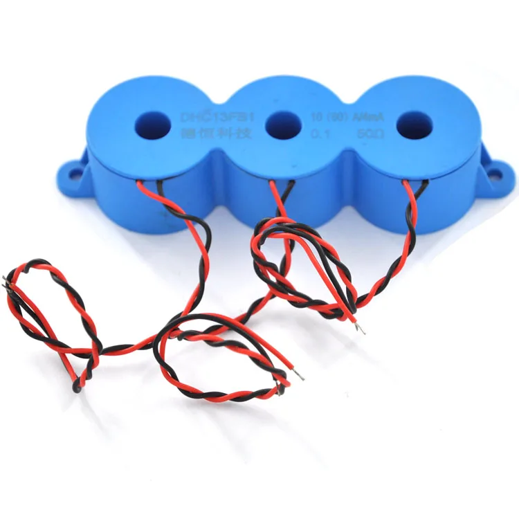 best factory combined type current transformer 50A/25mA three phase CT