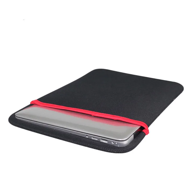 Universal Black Neoprene Pouch Sleeve Soft Laptop Bag Case for Android Tablet PC 7 8 9 10 12 13 14 15 17