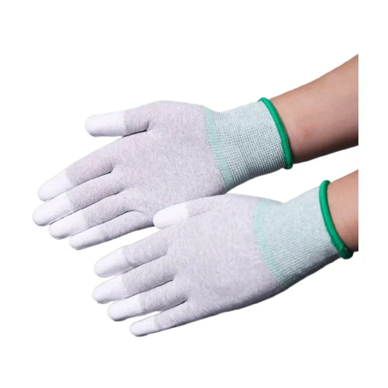 Cheap Price Safety PU Coated top fit finger work Gloves