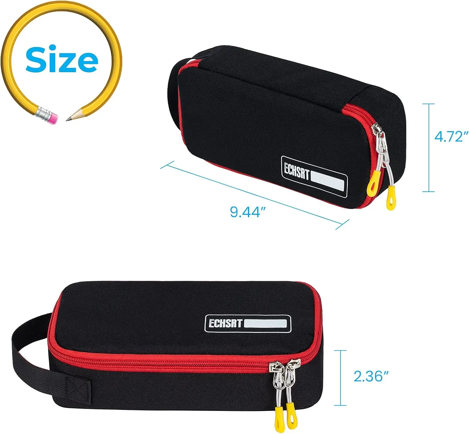 Portable Custom BTS School Large Office Organizer Cute Stationery Bag Aesthetic Pencil Case Pencil Golf  Bag