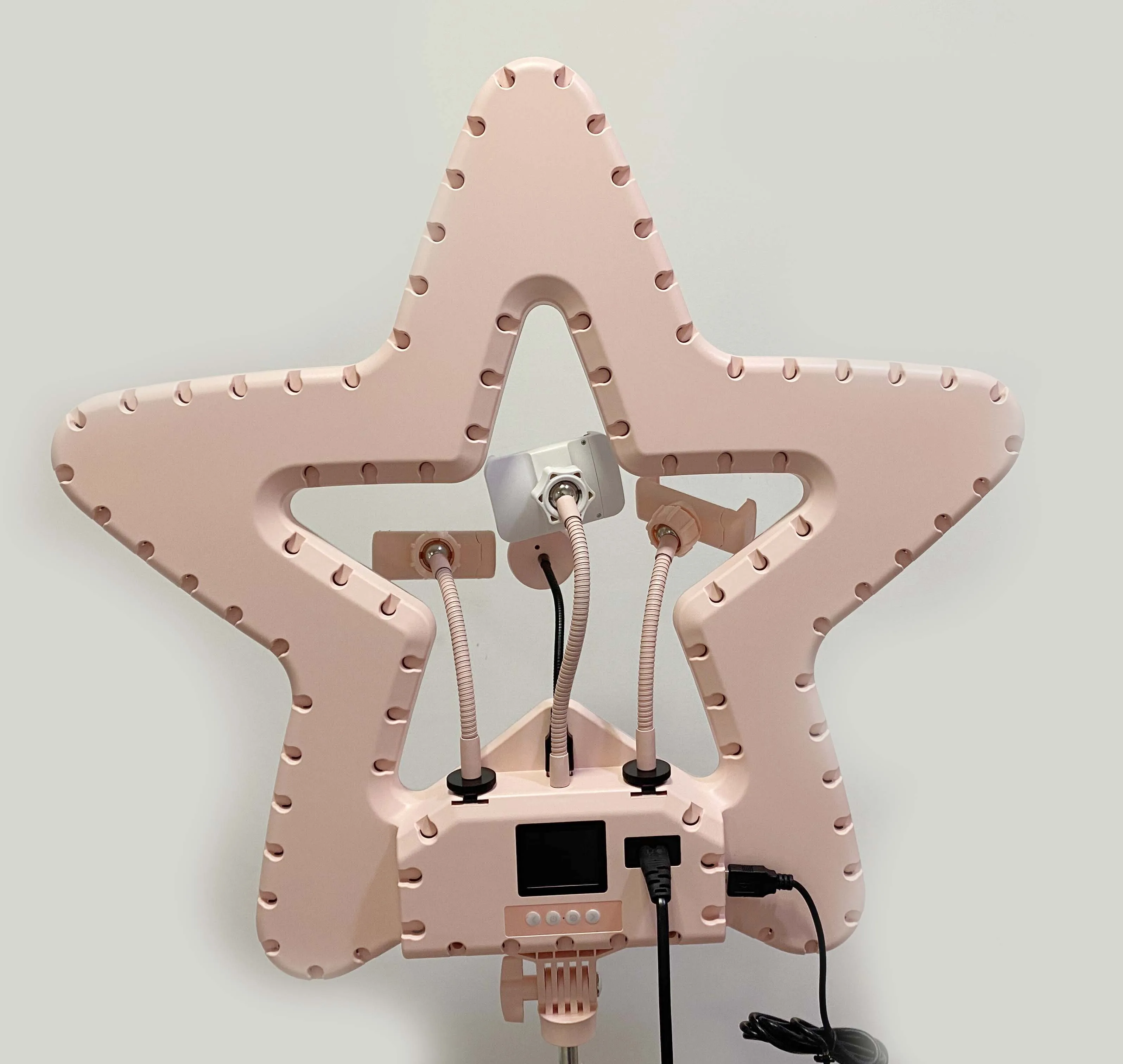 RK52 star selfie ring light for photographic camera accessories RGB led ring light 18inch diameter with tripod stand