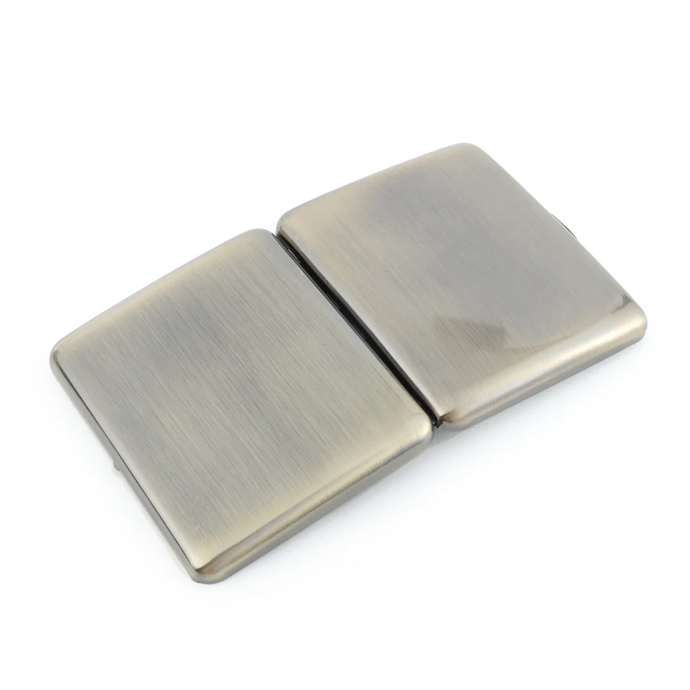 Manufacture Custom Fashion Classic Brass Slim Big Cigarette Case / Waterproof Copper Cigarette Case