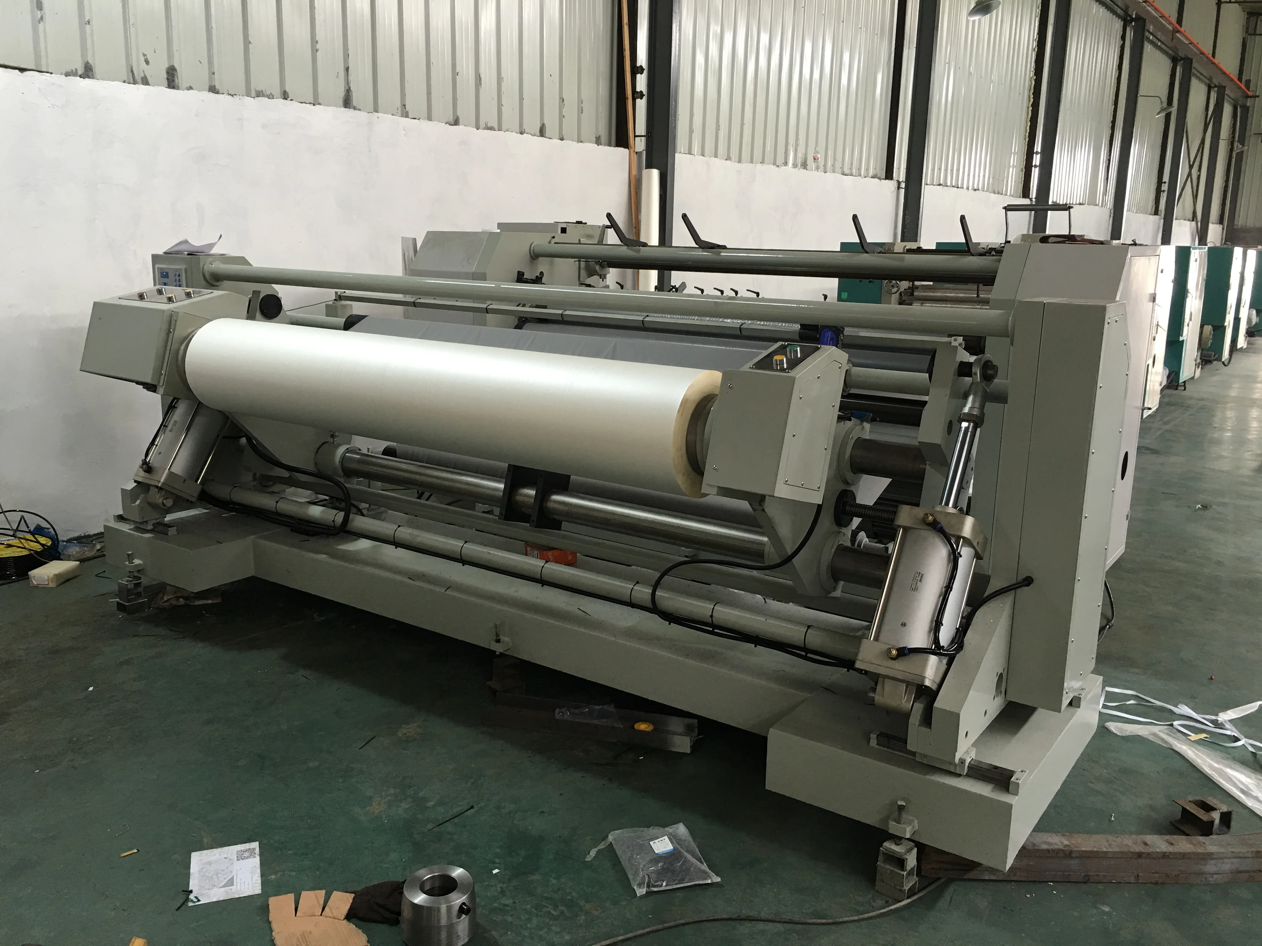 900mm Width Thermal Paper Slitting And Rewinding Machine