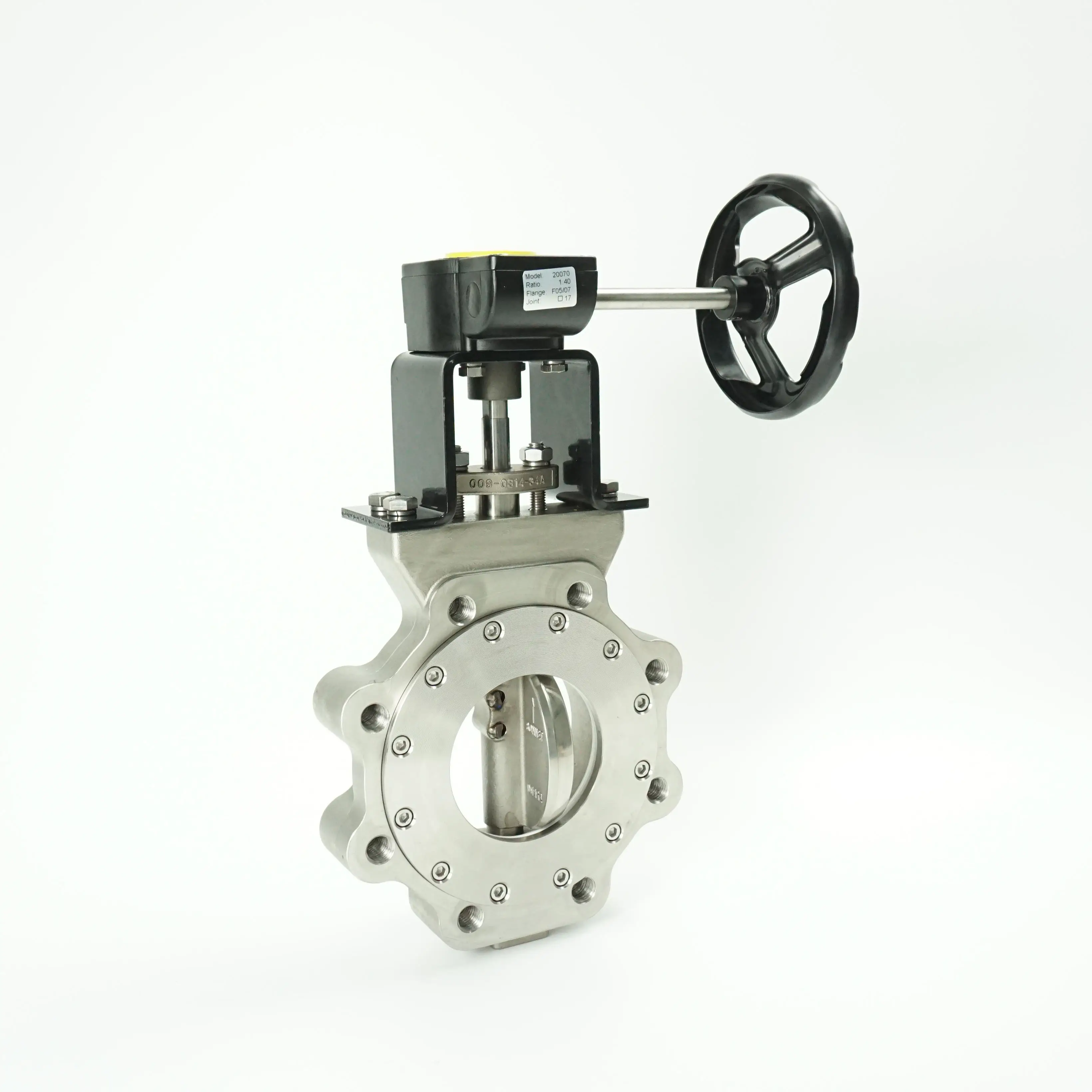 DN300 12inch WCB Flange Type Water Double Eccentric Butterfly Valves with High Performance