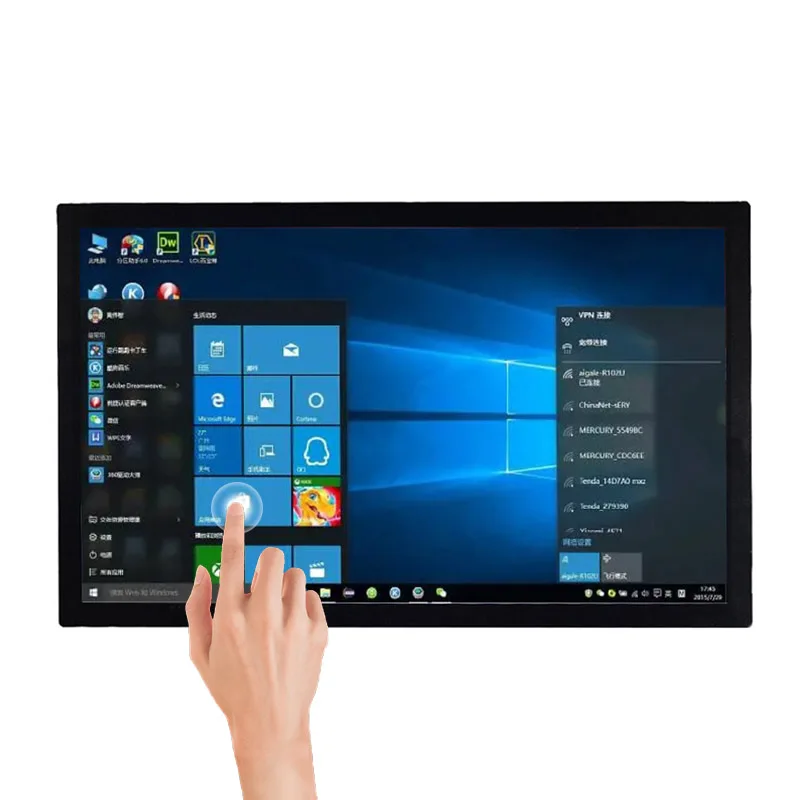 49 дюймовый встроенный монитор, инфракрасный сенсорный экран, промышленный рекламный дисплей, большой монитор