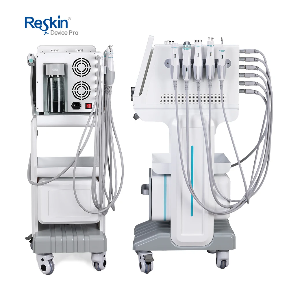 Portable Beauty Machine Anti Aging 6 in 1 Facial Eye Body Vacuum RF Radio Frequency Skin Tightening Device