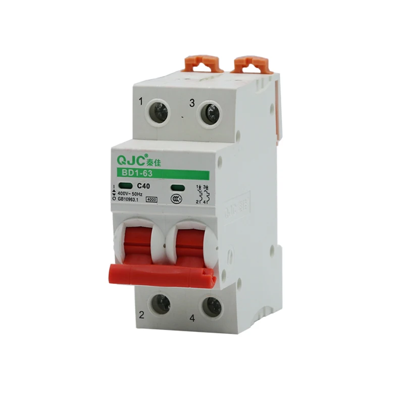QJC China factory direct sale MCB Miniature Circuit Breaker Professional Miniature Circuit Breaker Manufacturer