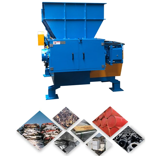 Multifunctional Single Shaft Shredder/Shredder Steel Scrap Machine For Sale