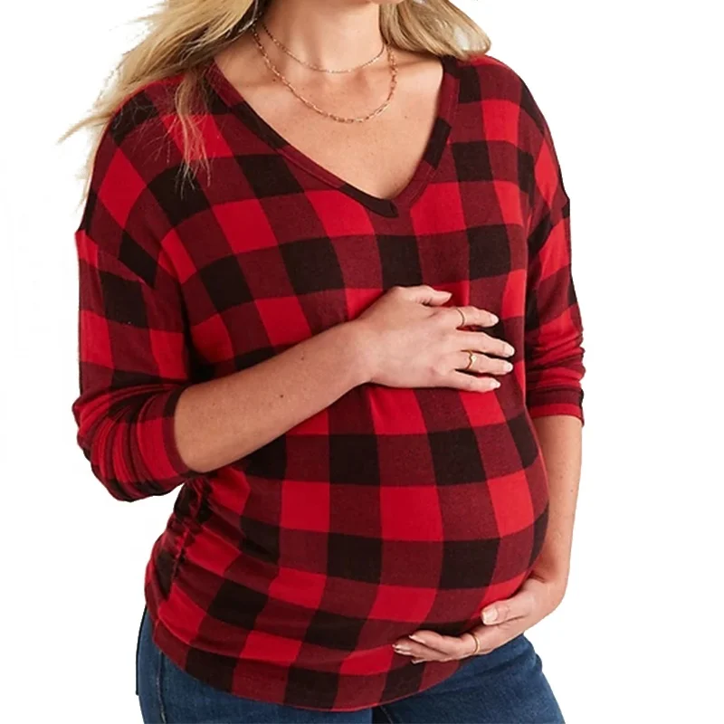 Новейший дизайн топа для беременных 2021 Одежда для беременных Топ для беременных женщин