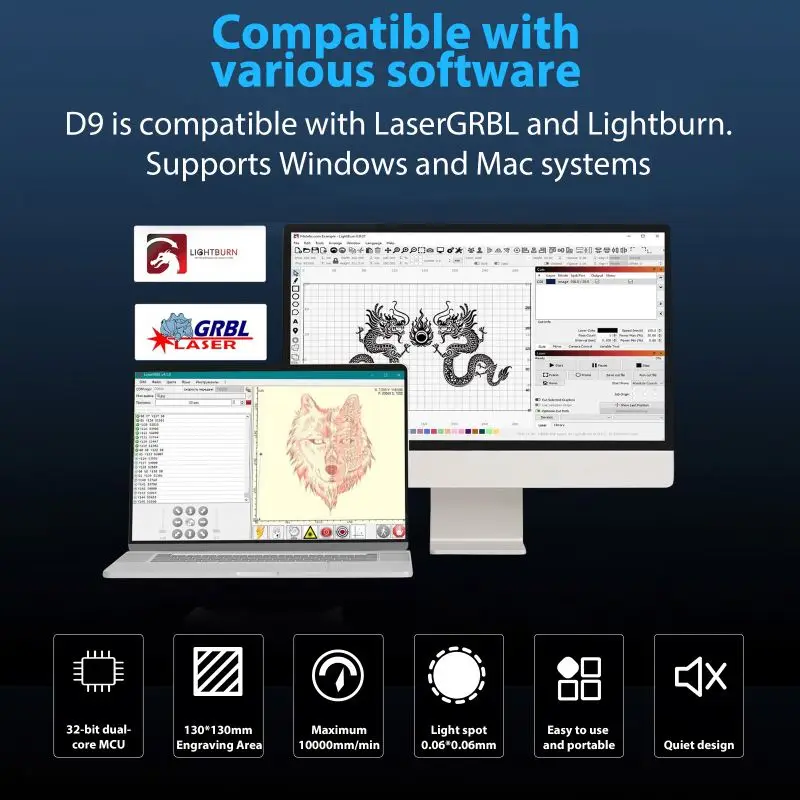 DIY Mini Printer  wood marking CNC Wood Router