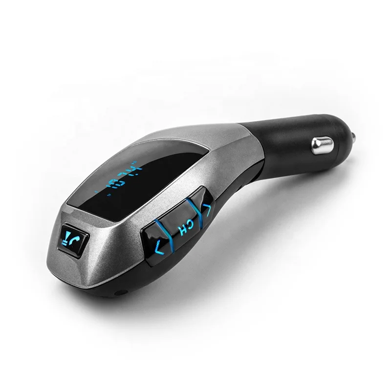 AGETUNR HOT Sell X5 Original design In Car FM Transmitter Bluetooth Car Adapter Charger Driver Multi-function Mp3 Audio Player