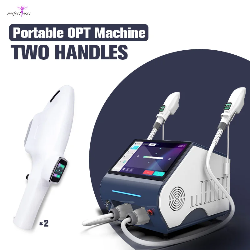 factory ipl opt intense pulsed light pigment ice depilacion laser cooling hair removal and rf beauty machine