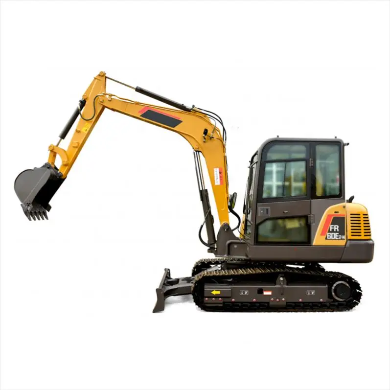 Brand 1.6Ton Hydraulic Small Digger/ Crawler Excavator Mini Bagger With Bucket 0.045Cbm Hot Sale