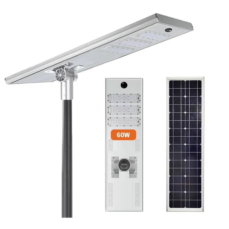 Factory direct sale price 120 watt die casting aluminum led lamp all in one integrated solar street light excluding light pole