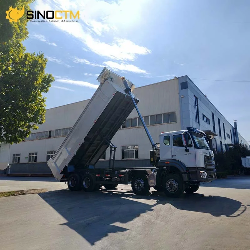 Сверхмощный грузовик Shacman Sinotruck HOWO NX 8x4 12 колес новый грузовой Самосвал 40 тонн для продажи